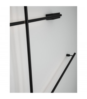 Gropius 90cm Integrated LED Wall Lamp Sandy Black Aluminium LED 15W 507Lm 3000K-2
