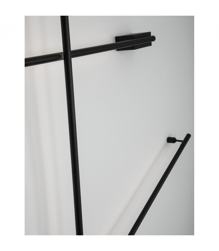 Gropius 90cm Integrated LED Wall Lamp Sandy Black Aluminium LED 15W 507Lm 3000K-2