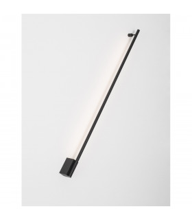 Gropius 90cm Slim Integrated LED Wall Lamp Sandy Black Aluminium LED 15W 507Lm 3000K-2