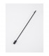 Gropius 90cm Slim Integrated LED Wall Lamp Sandy Black Aluminium LED 15W 507Lm 3000K-3