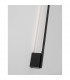Gropius 90cm Slim Integrated LED Wall Lamp Sandy Black Aluminium LED 15W 507Lm 3000K-6