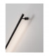 Gropius 60cm Slim Integrated LED Wall Lamp Sandy Black Aluminium LED 10W 366Lm 3000K-5
