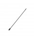 Gropius 120cm Slim Integrated LED Wall Lamp Sandy Black Aluminium LED 20W 672Lm 3000K-1