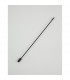 Gropius 120cm Slim Integrated LED Wall Lamp Sandy Black Aluminium LED 20W 672Lm 3000K-3