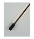 Gropius 120cm Slim Integrated LED Wall Lamp Sandy Black Aluminium LED 20W 672Lm 3000K-7