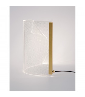 Siderno Integrated LED Table Lamp Gold Aluminium LED 1x6W 348Lm 3000K-1