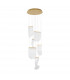 Siderno Cluster Pendant Ceiling Light Gold Aluminium LED 39W 2470Lm 3000K-1