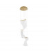 Siderno Cluster Pendant Ceiling Light Gold Aluminium LED 16W 1190Lm 3000K-1