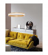 Courtez Integrated LED Pendant Ceiling Light Bronze Aluminium LED 45W 3375Lm 3000K 60-2