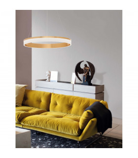 Courtez Integrated LED Pendant Ceiling Light Bronze Aluminium LED 45W 3375Lm 3000K 60-2