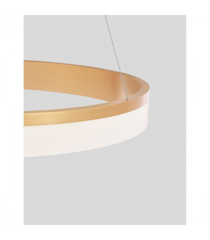 Courtez Integrated LED Pendant Ceiling Light Bronze Aluminium LED 30W 2250Lm 3000K-3