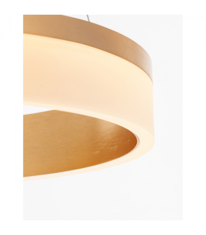 Courtez Integrated LED Pendant Ceiling Light Bronze Aluminium LED 30W 2250Lm 3000K-4