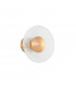 Esil Recessed Wall Lamp Clear Glass Brass Gold Aluminium LED 8W 536Lm 3000K-1