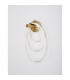 Cerelia Integrated LED Wall Lamp Brass Gold Metal LED 29.5W 1861Lm 3000K-4
