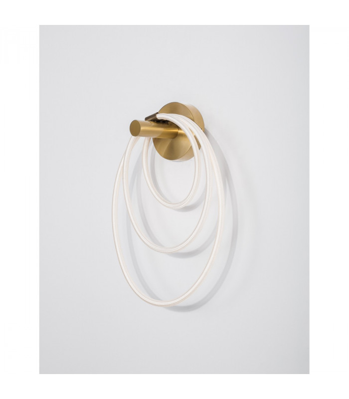 Cerelia Integrated LED Wall Lamp Brass Gold Metal LED 29.5W 1861Lm 3000K-4