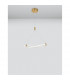 Cerelia Integrated LED Pendant Ceiling Light Brass Gold Metal LED 15W 1160Lm 3000K-3