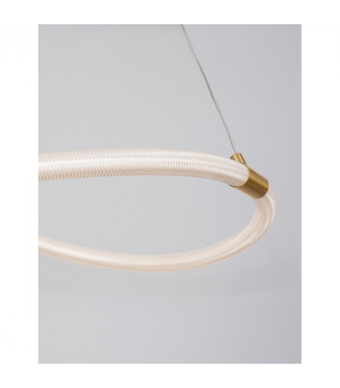Cerelia Integrated LED Pendant Ceiling Light Brass Gold Metal LED 15W 1160Lm 3000K-6