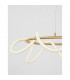 Cerelia Integrated LED Pendant Ceiling Light Dimmable Brass Gold Metal LED 34W 2271Lm 3000K-2
