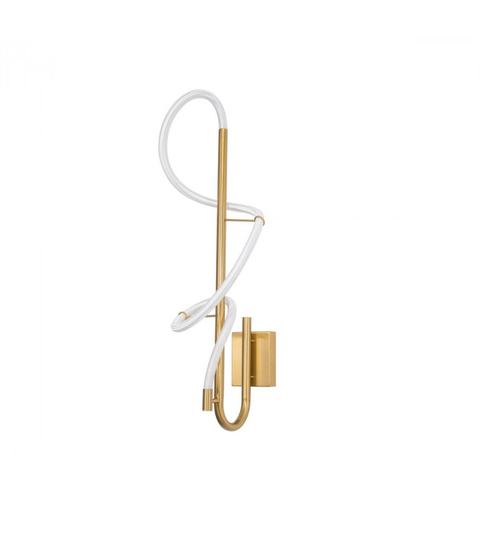 Cerelia Integrated LED Wall Lamp Brass Gold Metal LED 17.7W 1146Lm 3000K-1