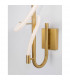 Cerelia Integrated LED Wall Lamp Brass Gold Metal LED 17.7W 1146Lm 3000K-5