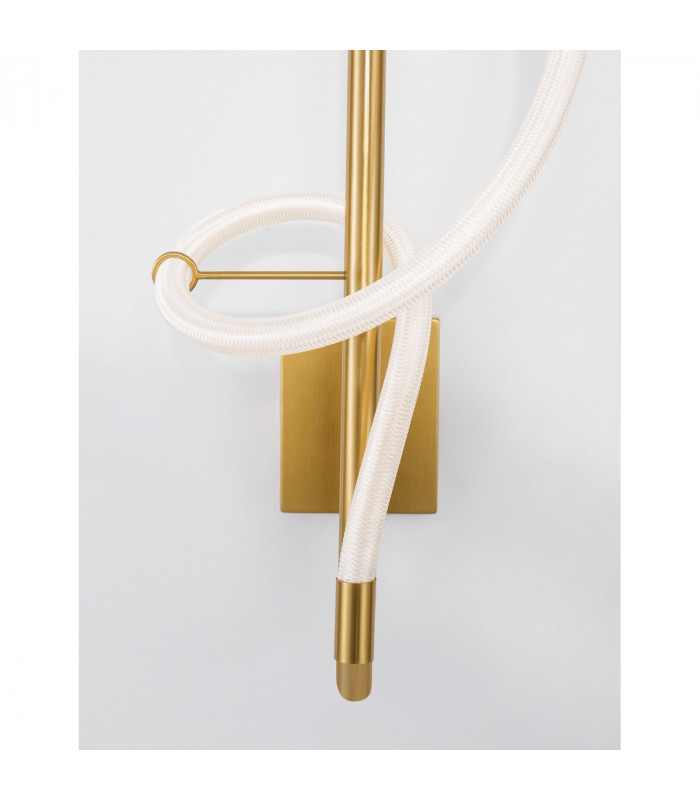 Cerelia Integrated LED Wall Lamp Brass Gold Metal LED 17.7W 1146Lm 3000K-6