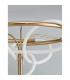 Tiriac LED Integrated Floor Lamp Gold Aluminium LED 28W 2783Lm 3000K-3