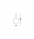 Celia Integrated LED Pendant Ceiling Light Dimmable Black Aluminium Opal Glass LED 25.6W 1370Lm 3000K-7