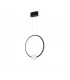 Celia Integrated LED Pendant Ceiling Light Dimmable Satin Gold Aluminium Opal Glass LED 25.6W 1370Lm 3000K-1