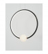 Celia Integrated LED Pendant Ceiling Light Dimmable Satin Gold Aluminium Opal Glass LED 25.6W 1370Lm 3000K-4