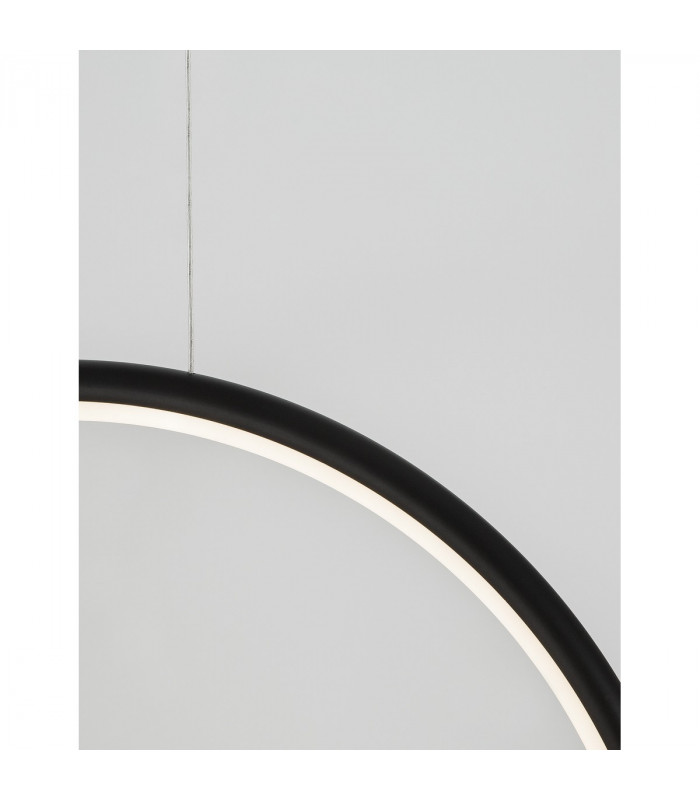 Celia Integrated LED Pendant Ceiling Light Dimmable Satin Gold Aluminium Opal Glass LED 25.6W 1370Lm 3000K-5