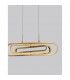 Arte Integrated LED Pendant Ceiling Light Gold Aluminium LED 50W 3500Lm 3000K-2