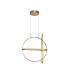 Arte Integrated LED Pendant Ceiling Light Gold Aluminium LED 48.6W 3360Lm 3000K-1