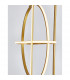 Arte Integrated LED Pendant Ceiling Light Gold Aluminium LED 48.6W 3360Lm 3000K-5