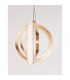 Arte Bar Pendant Ceiling Light Gold Aluminium LED 31.2W 2142Lm 3000K-4