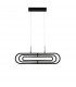 Arte Bar Pendant Ceiling Light Matt Black Aluminium LED 50W 3500Lm 3000K-1