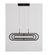 Arte Bar Pendant Ceiling Light Matt Black Aluminium LED 50W 3500Lm 3000K-6
