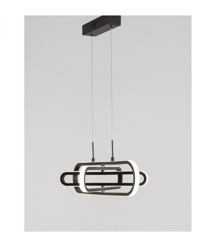 Arte Bar Pendant Ceiling Light Matt Black Aluminium LED 50W 3500Lm 3000K-7