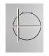 Arte Integrated LED Pendant Ceiling Light Matt Black Aluminium LED 48.6W 3360Lm 3000K-2