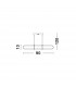 Arte Bar Pendant Ceiling Light Matt Black Aluminium LED 31.2W 2142Lm 3000K-7