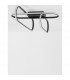 Arte Integrated LED Semi Flush Light Matt Black Aluminium LED 38.4W 2604Lm 3000K-3