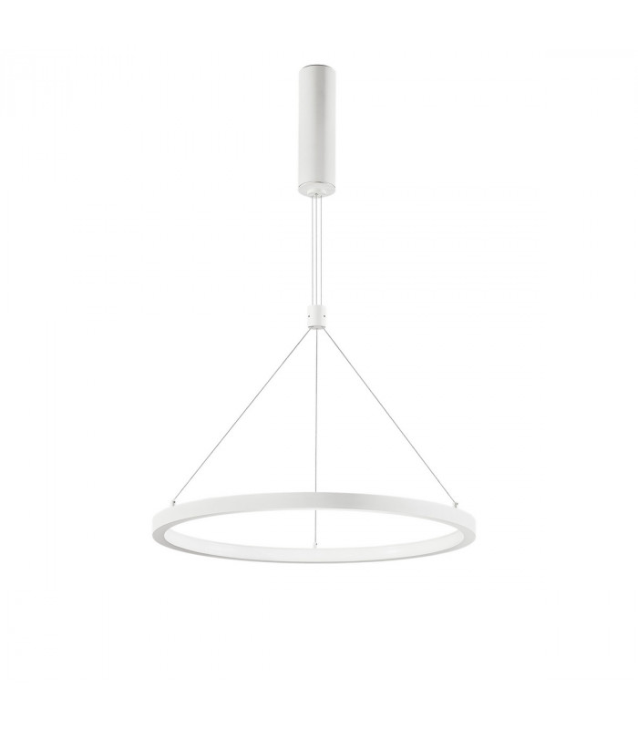 Empatia Integrated LED Pendant Ceiling Light Sandy White Aluminium LED 60W 4200Lm 3000K-1