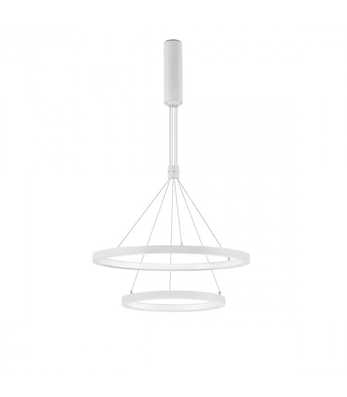 Empatia Integrated LED Pendant Ceiling Light Sandy White Aluminium LED 108W 7560Lm 3000K-1