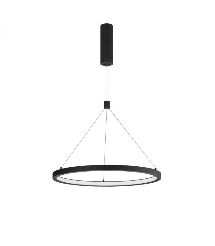 Empatia Integrated LED Pendant Ceiling Light Dimmable Sandy Black Aluminium LED 35W 2450Lm 3000K-1