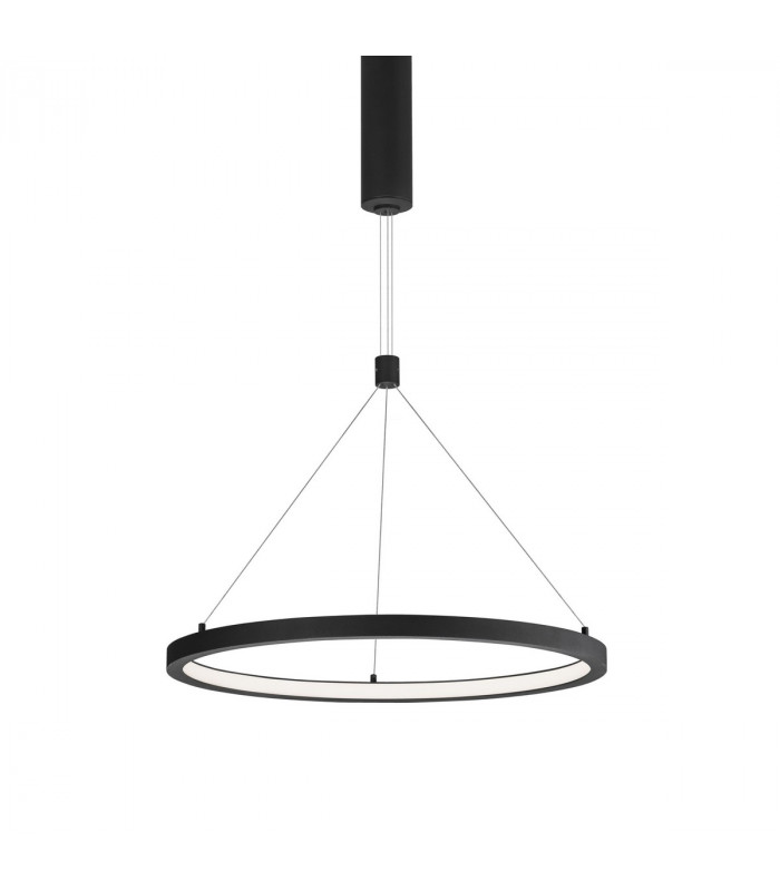 Empatia Integrated LED Pendant Ceiling Light Dimmable Sandy Black Aluminium LED 35W 2450Lm 3000K-3