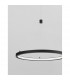 Empatia Integrated LED Pendant Ceiling Light Dimmable Sandy Black Aluminium LED 35W 2450Lm 3000K-4