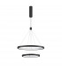 Empatia Integrated LED Pendant Ceiling Light Sandy Black Aluminium LED 60W 4200Lm 3000K-1