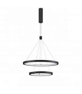Empatia Integrated LED Pendant Ceiling Light Sandy Black Aluminium LED 60W 4200Lm 3000K-1