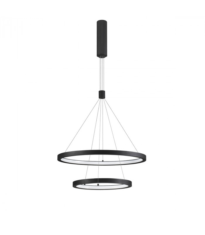 Empatia Integrated LED Pendant Ceiling Light Sandy Black Aluminium LED 60W 4200Lm 3000K-1