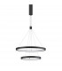 Empatia Integrated LED Pendant Ceiling Light Sandy Black Aluminium LED 60W 4200Lm 3000K-4