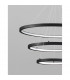 Empatia Integrated LED Pendant Ceiling Light Sandy Black Aluminium LED 108W 7560Lm 3000K-3